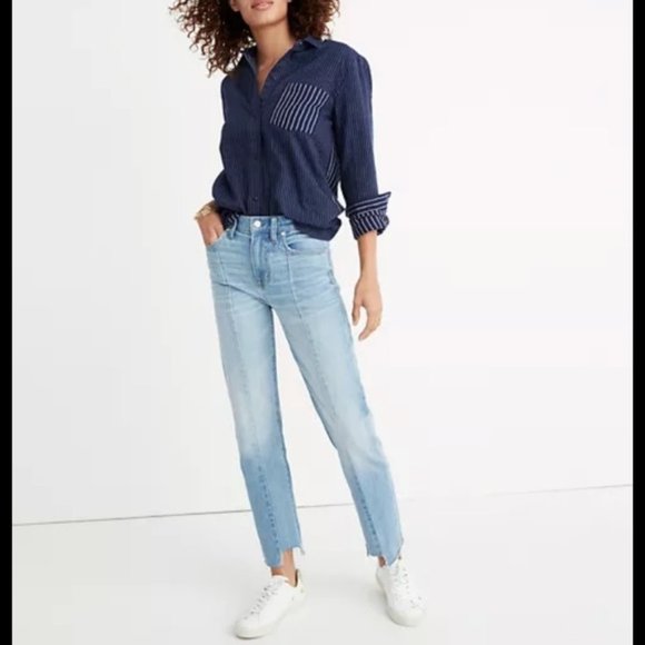 Madewell Denim - Madewell Cruiser Straight Reconstructed Edition